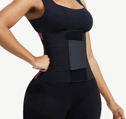 High compression waist trainer